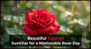 Read more about the article 350+ Best Gujarati Suvichar for Rose day | ગુલાબ દિવસ માટે ગુજરાતી સુવિચાર