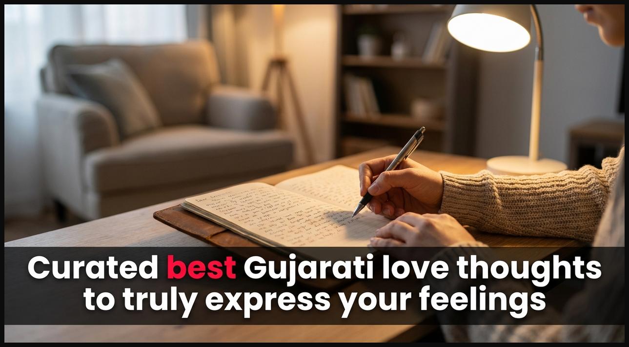 A person thoughtfully writing in a journal, composing heartfelt love messages.