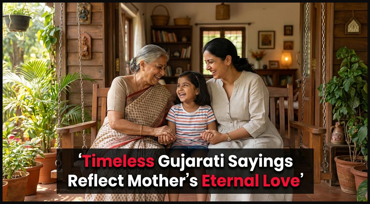 Three generations of women (grandmother, mother, and child) sharing a loving moment, symbolizing timelessness.